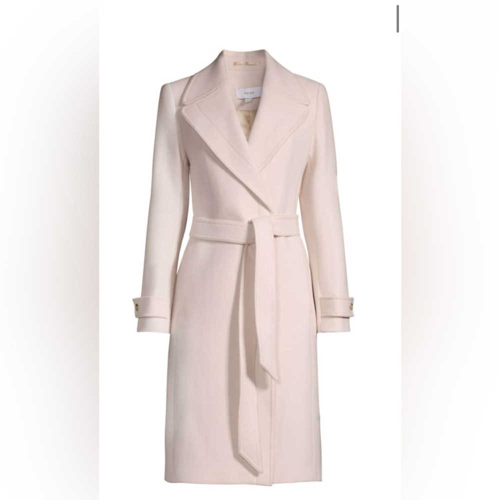 Reiss double breasted wool coat jacket BRAND NEW